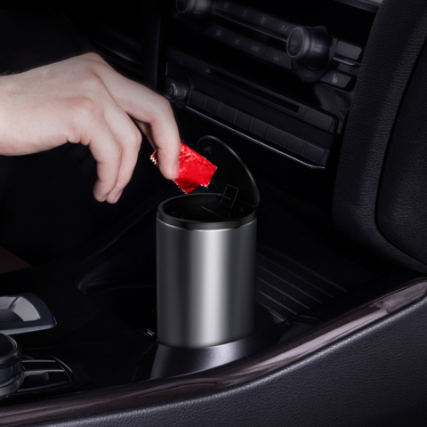 Baseus Alloy Car Trash Can